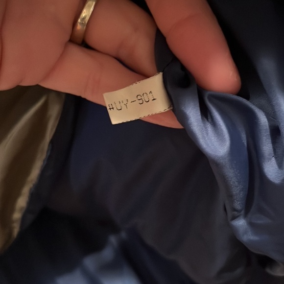 Army Green LL Bean, Goose Down Snap Close Puffer Vest Men’s Size Large Tall - Picture 9 of 13